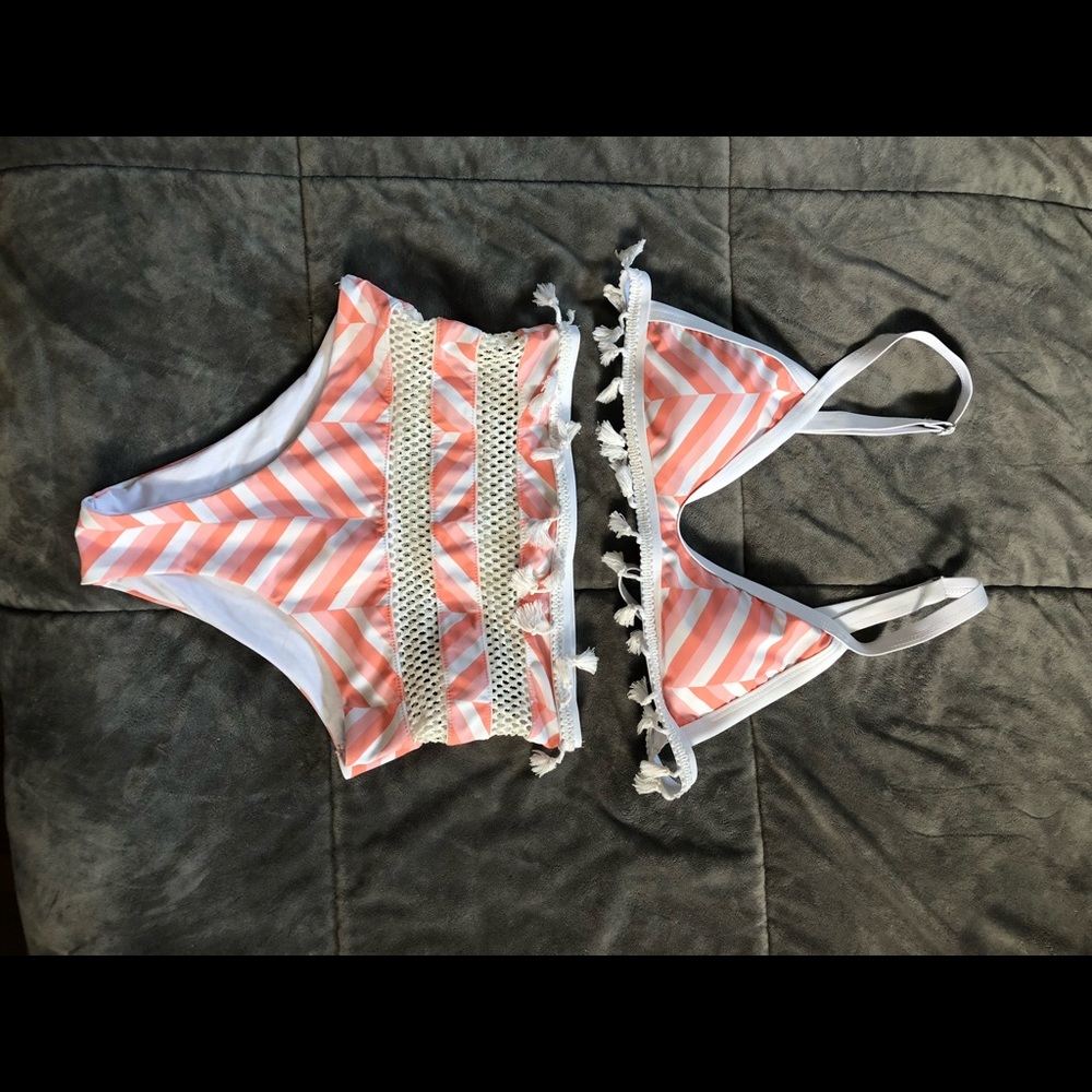 High Waisted Bikini Set - NEVER WORN